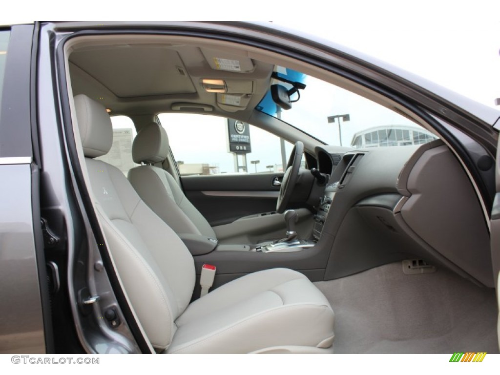 Stone Interior 2013 Infiniti G 37 Journey Sedan Photo #76830441