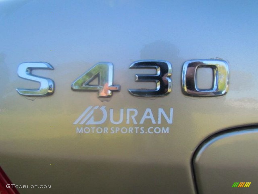 2003 S 430 Sedan - Desert Silver Metallic / Java photo #76