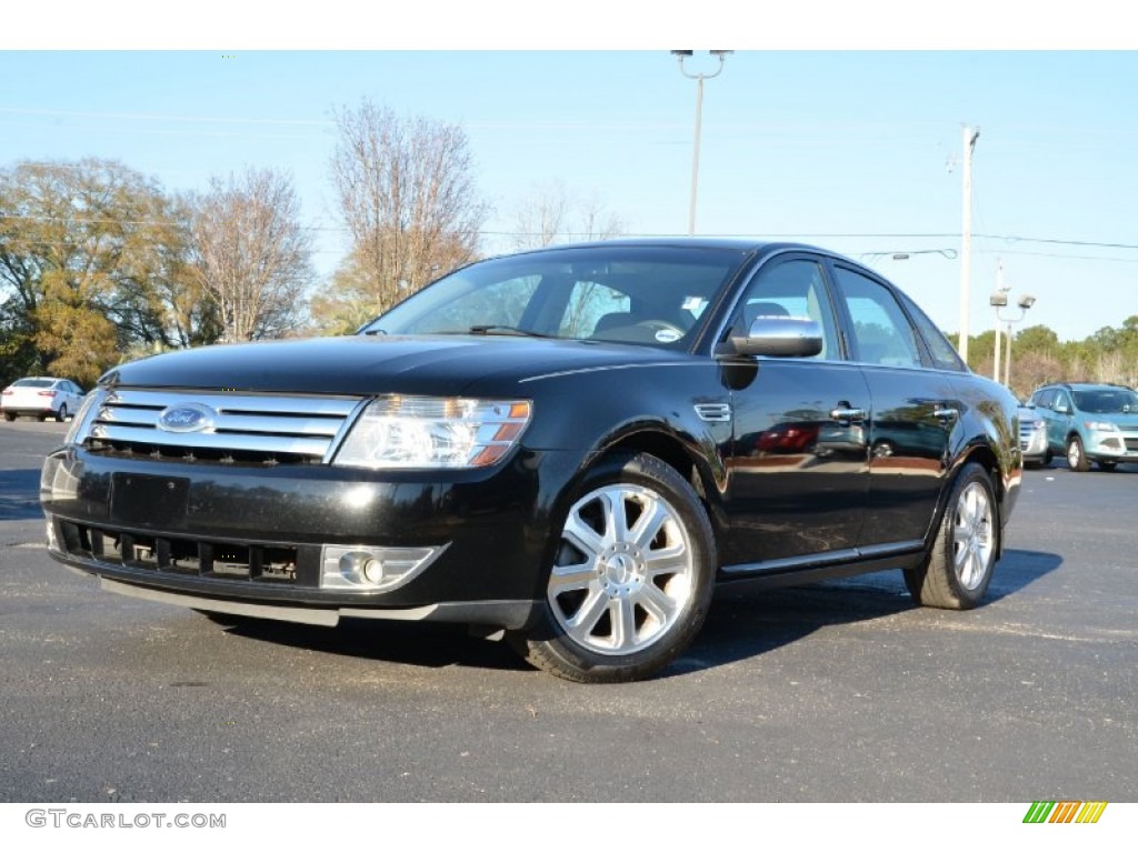 Black Clearcoat 2008 Ford Taurus Limited Exterior Photo #76831755