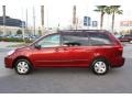 2004 Salsa Red Pearl Toyota Sienna LE  photo #2