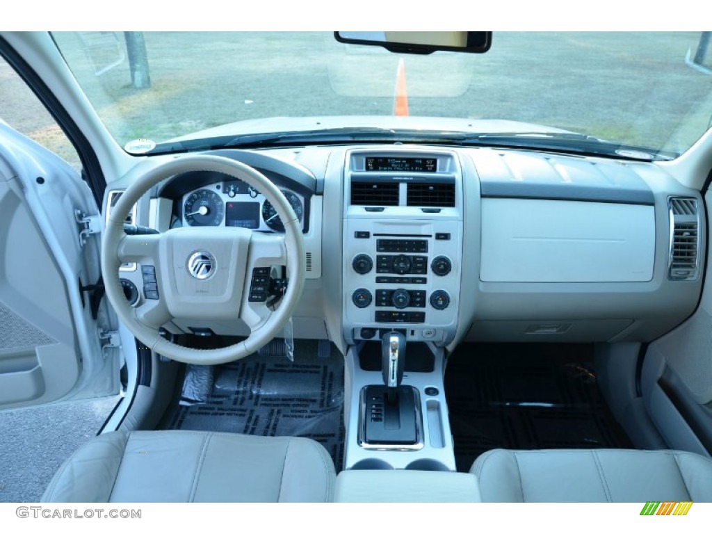 2010 Mercury Mariner V6 Premier Stone Dashboard Photo #76832625