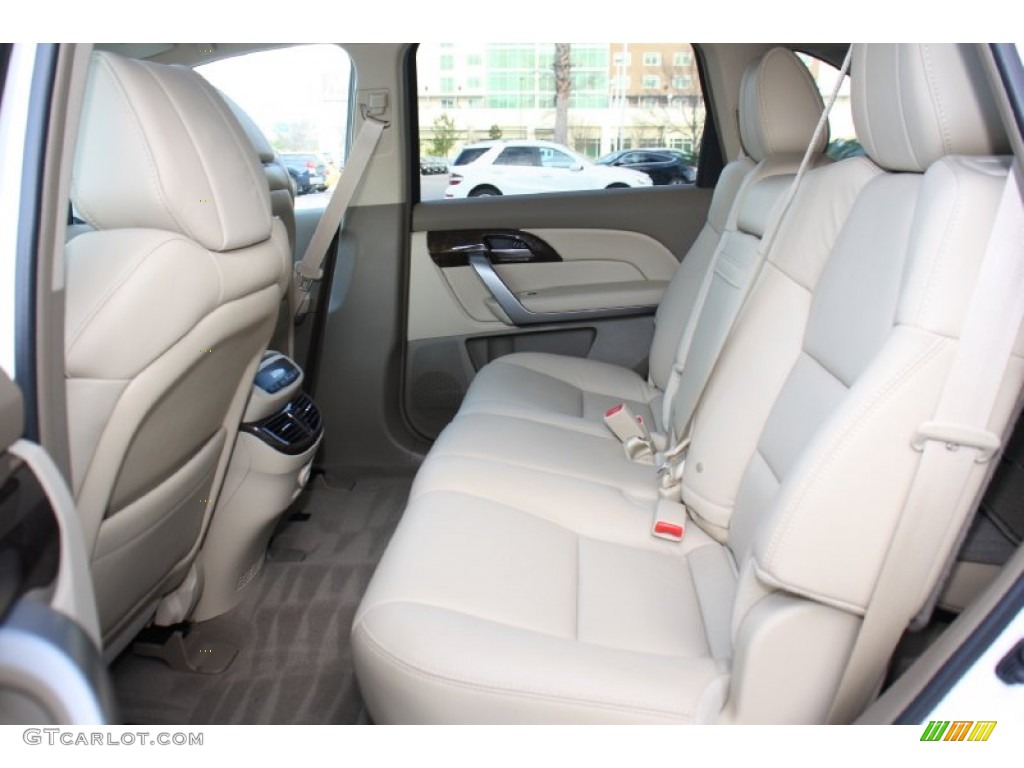 2012 Acura MDX SH-AWD Rear Seat Photo #76832808