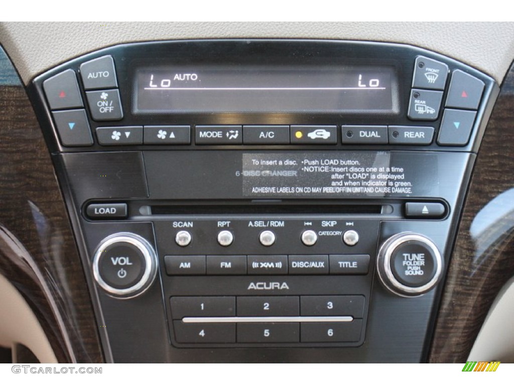 2012 Acura MDX SH-AWD Controls Photos
