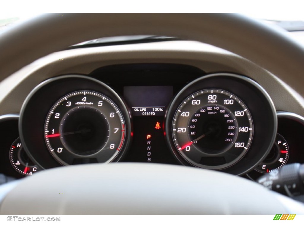 2012 Acura MDX SH-AWD Gauges Photo #76833081