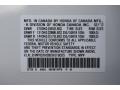  2012 MDX SH-AWD Aspen White Pearl II Color Code NH814PV