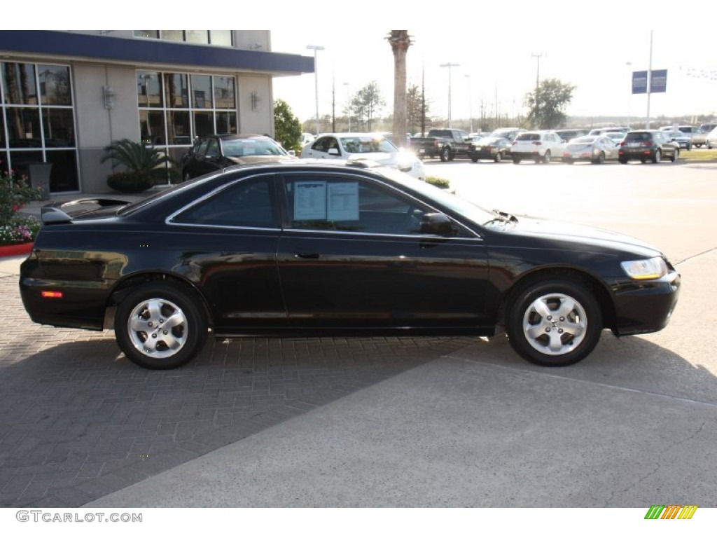 2002 Accord EX Coupe - Nighthawk Black Pearl / Charcoal photo #6