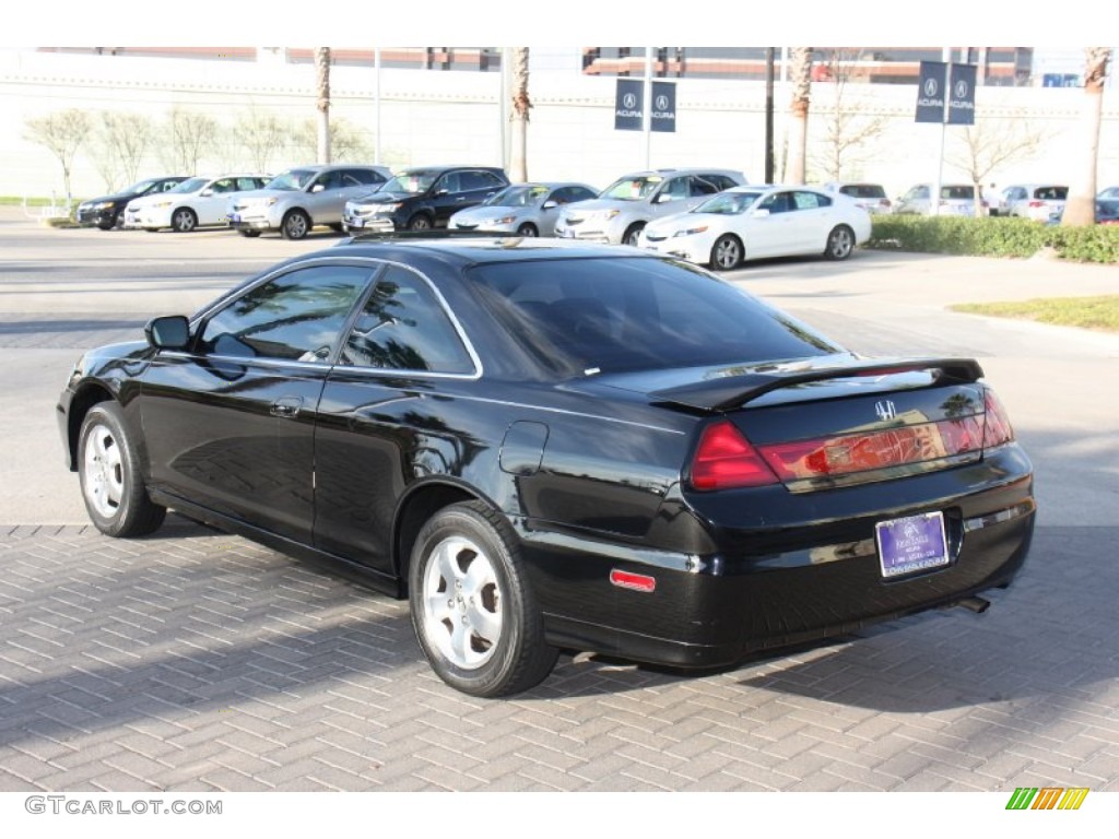 2002 Accord EX Coupe - Nighthawk Black Pearl / Charcoal photo #7