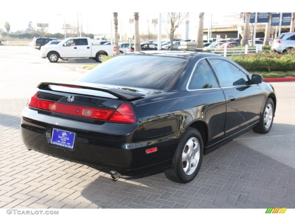 2002 Accord EX Coupe - Nighthawk Black Pearl / Charcoal photo #8