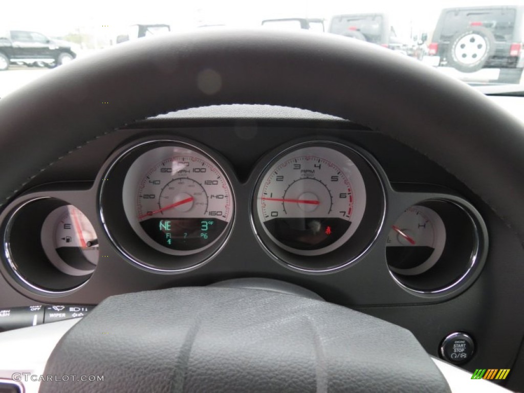 2013 Challenger R/T Plus Blacktop - Granite Crystal Metallic / Dark Slate Gray photo #17