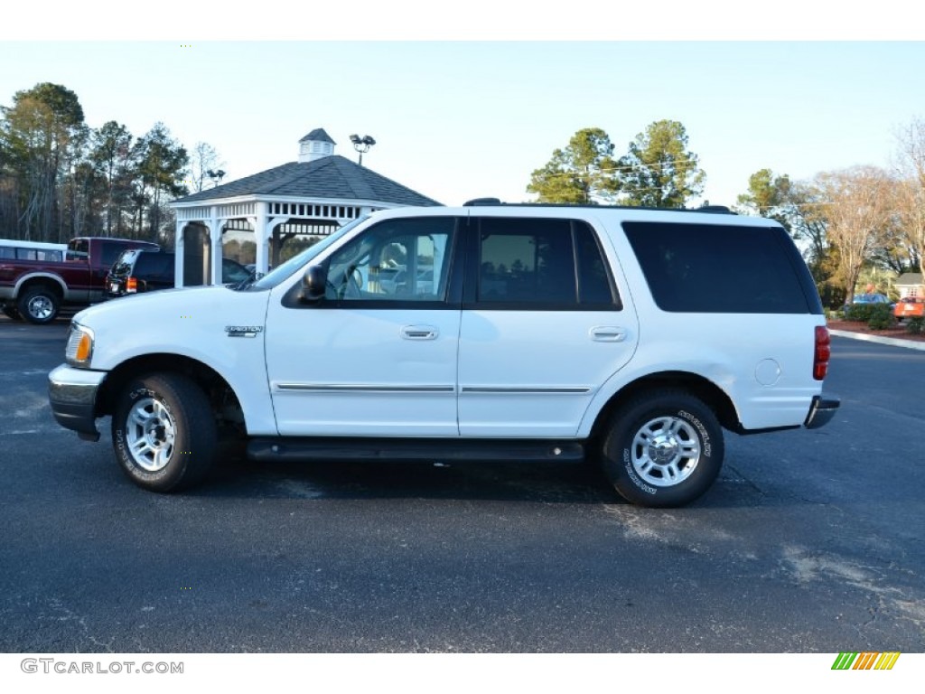 2002 Expedition XLT - Oxford White / Medium Graphite photo #8