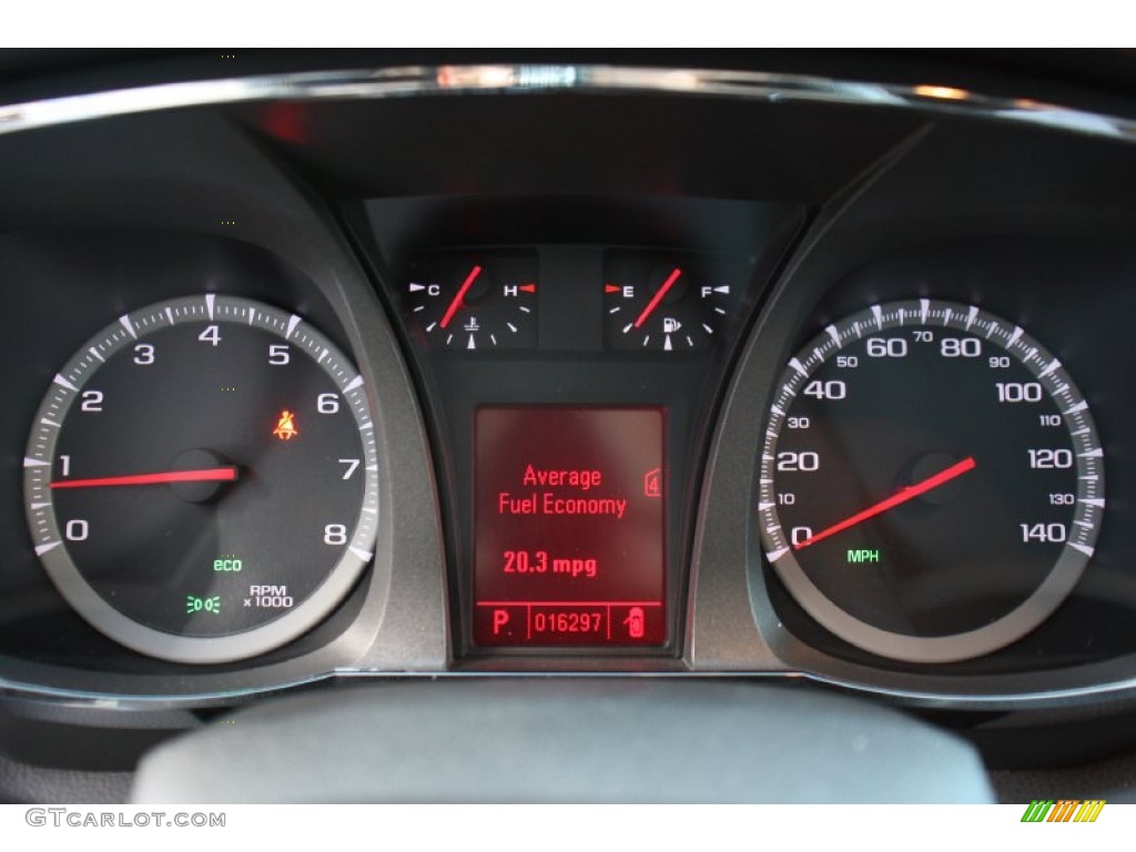 2011 GMC Terrain SLE Gauges Photo #76834368