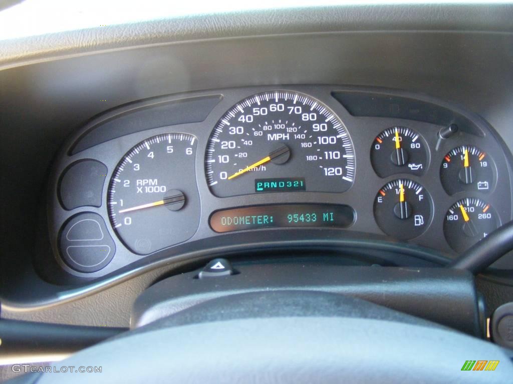 2003 Silverado 1500 LS Extended Cab - Light Pewter Metallic / Dark Charcoal photo #40