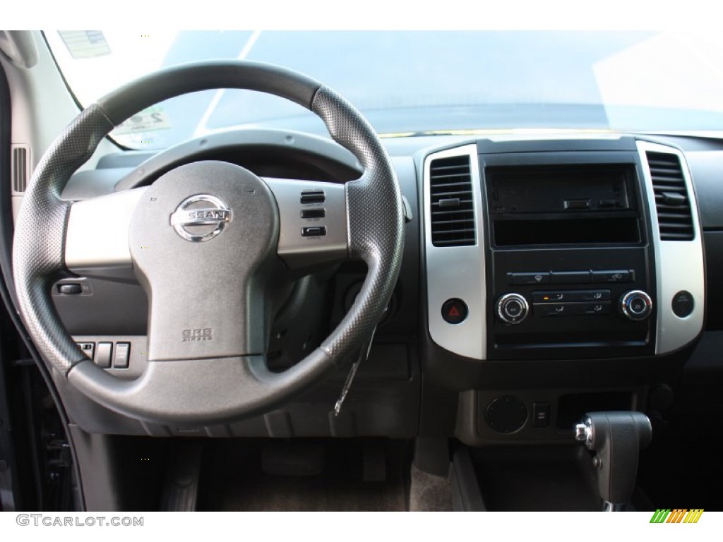 2010 Nissan Frontier SE V6 King Cab Graphite Dashboard Photo #76834871