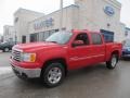 2013 Fire Red GMC Sierra 1500 SLE Crew Cab 4x4  photo #1