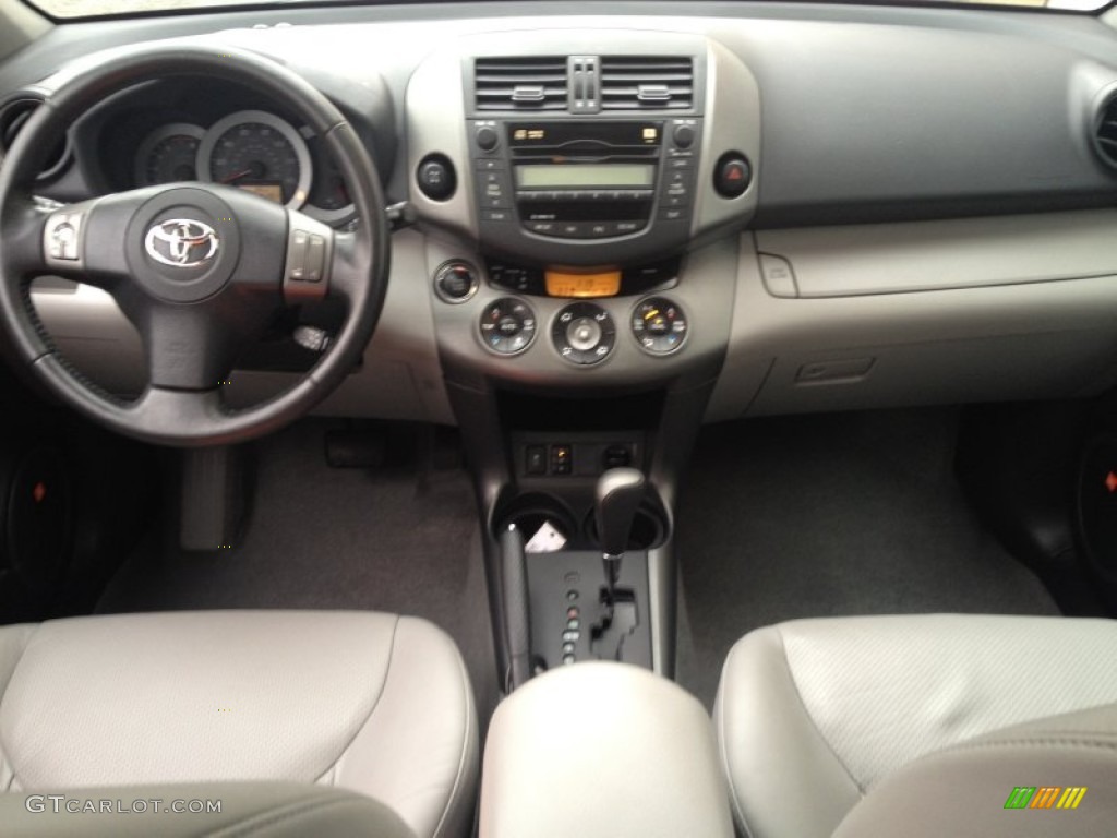 2010 RAV4 Limited 4WD - Black Forest Pearl / Ash Gray photo #12