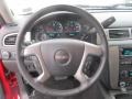 Ebony 2013 GMC Sierra 1500 SLE Crew Cab 4x4 Steering Wheel