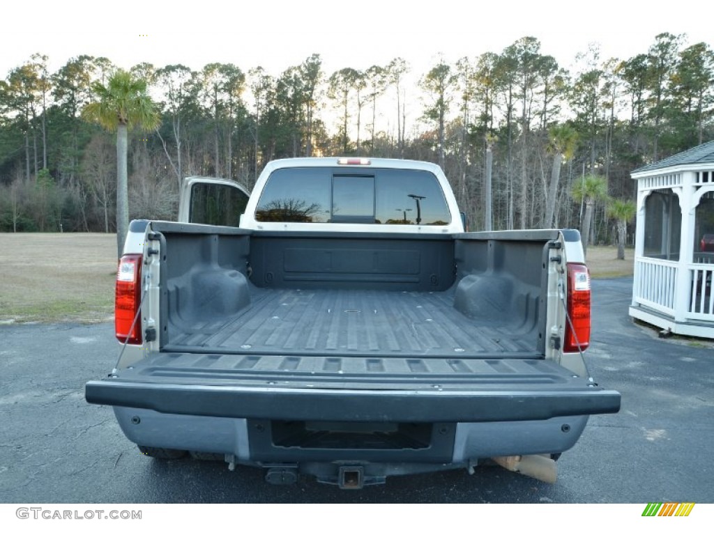 2009 F350 Super Duty Lariat Crew Cab 4x4 Dually - Pueblo Gold Metallic / Camel photo #14