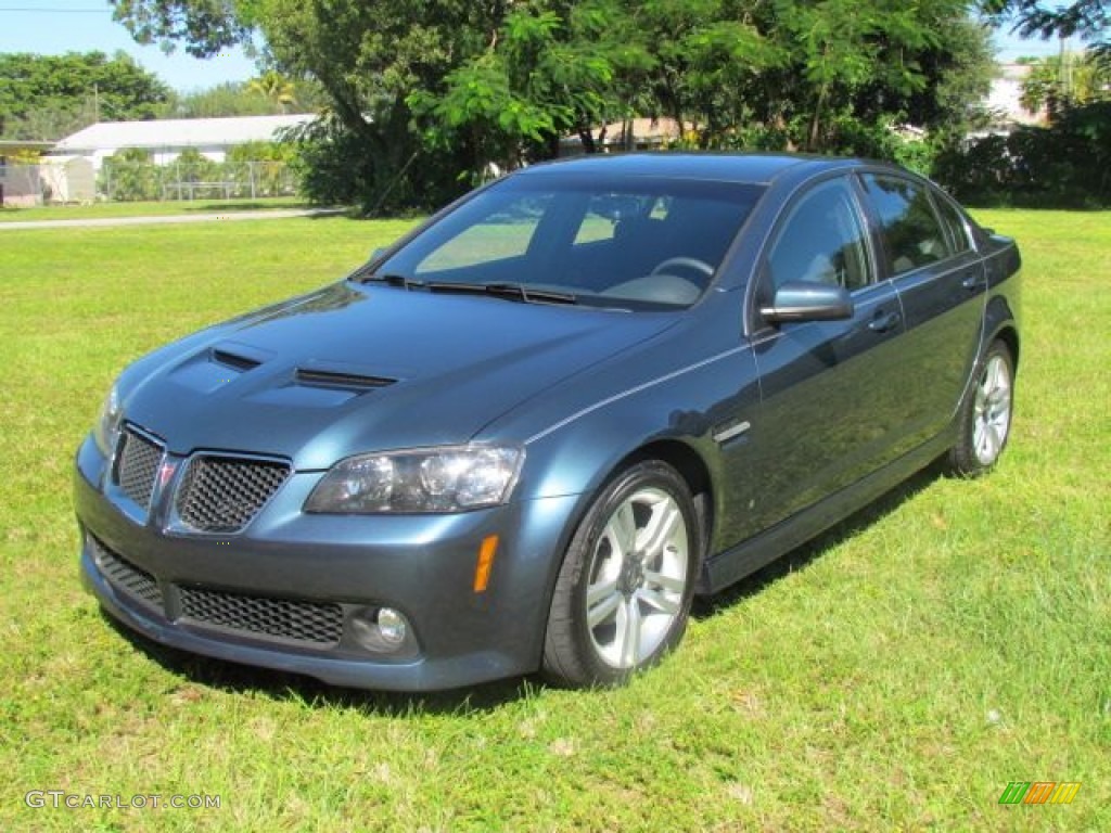 2009 G8 Sedan - Pacific Slate Metallic / Onyx photo #53