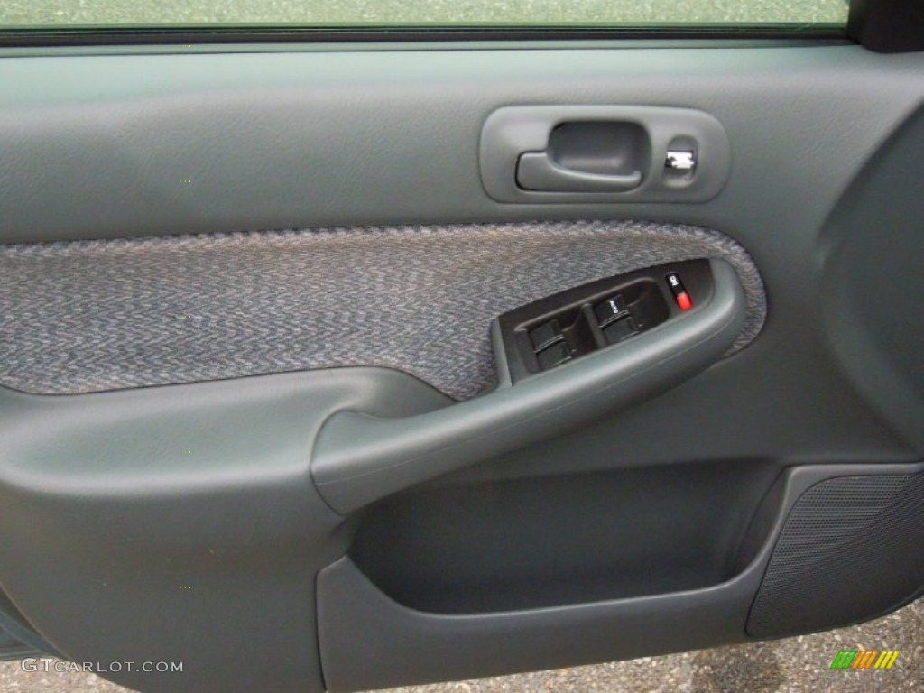 2000 Civic EX Sedan - Iced Teal Pearl / Gray photo #11