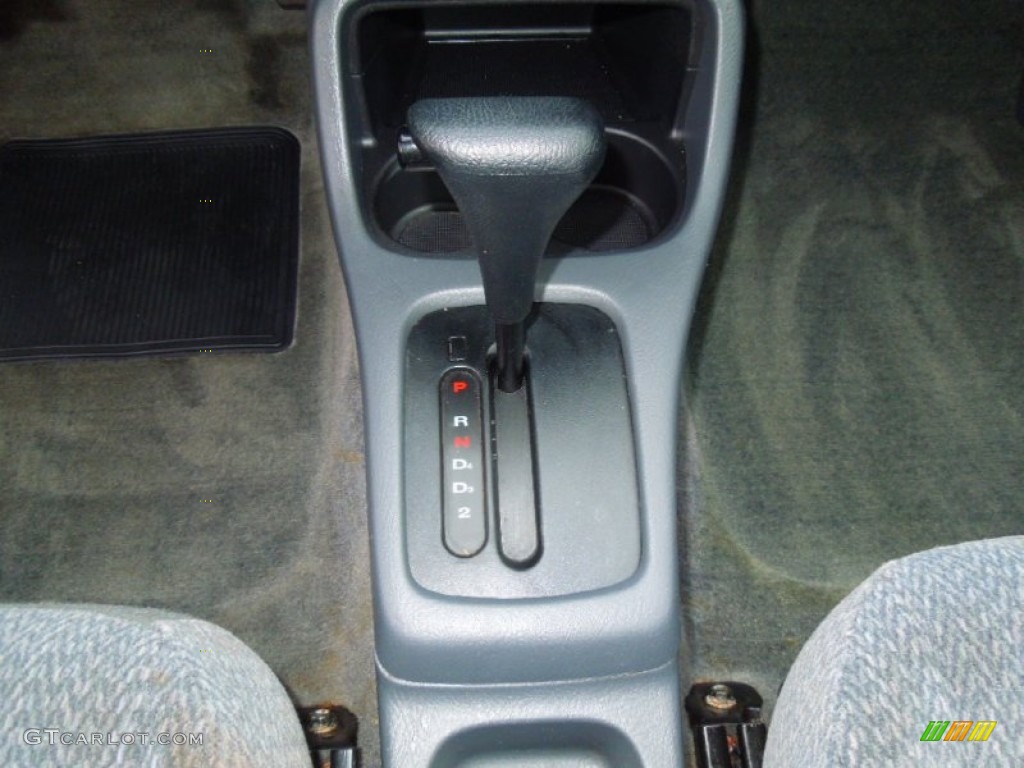 2000 Civic EX Sedan - Iced Teal Pearl / Gray photo #14
