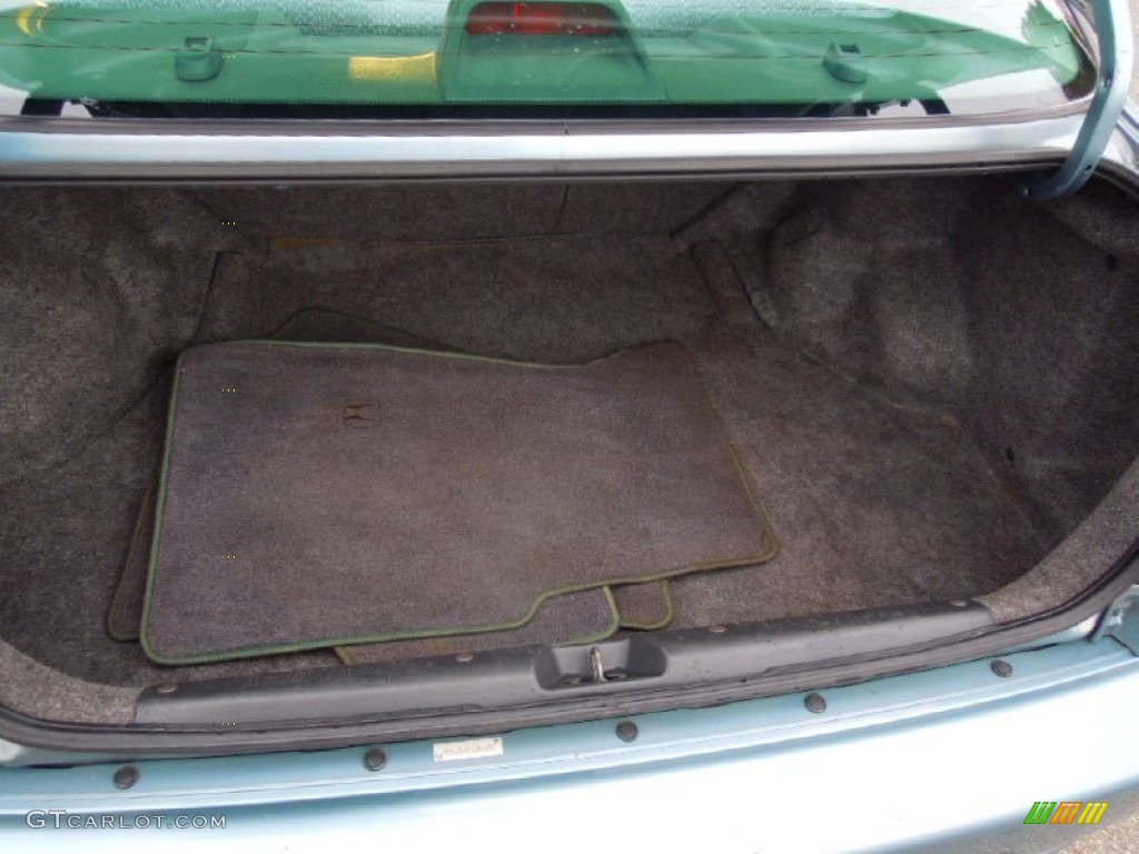 2000 Civic EX Sedan - Iced Teal Pearl / Gray photo #20