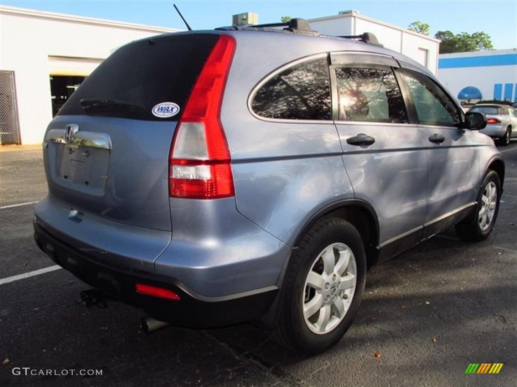 2007 CR-V EX - Glacier Blue Metallic / Gray photo #3