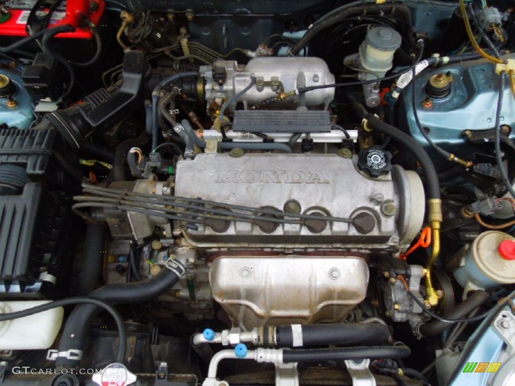 2000 Civic EX Sedan - Iced Teal Pearl / Gray photo #24