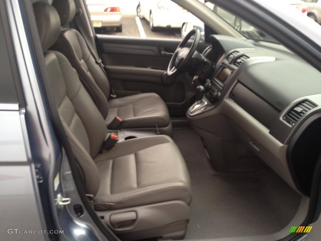 2008 CR-V EX-L 4WD - Glacier Blue Metallic / Gray photo #27