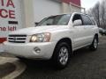 Super White 2003 Toyota Highlander Limited 4WD