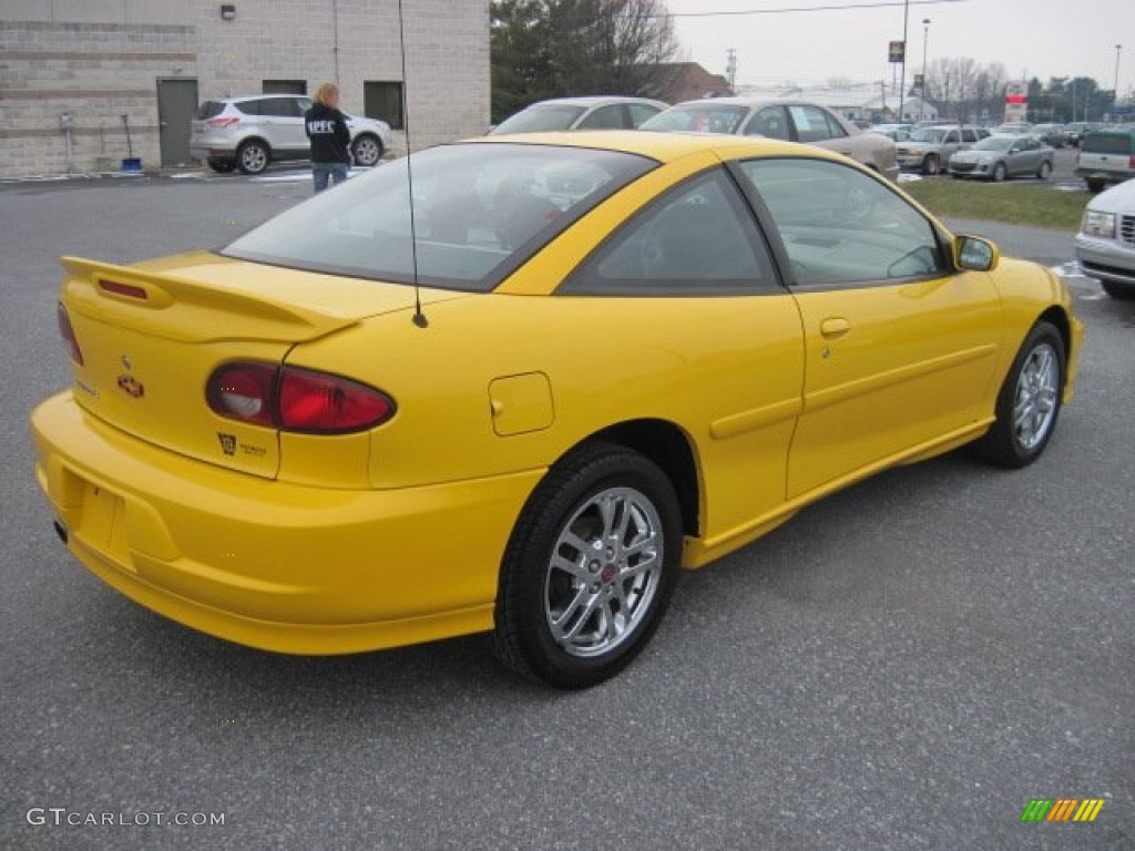 Yellow 2002 Chevrolet Cavalier LS Sport Coupe Exterior Photo #76839018