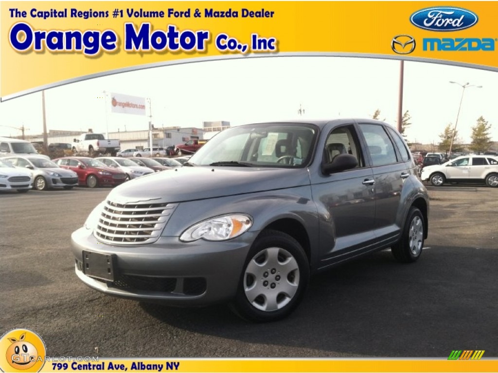 2008 PT Cruiser LX - Silver Steel Metallic / Pastel Slate Gray photo #1