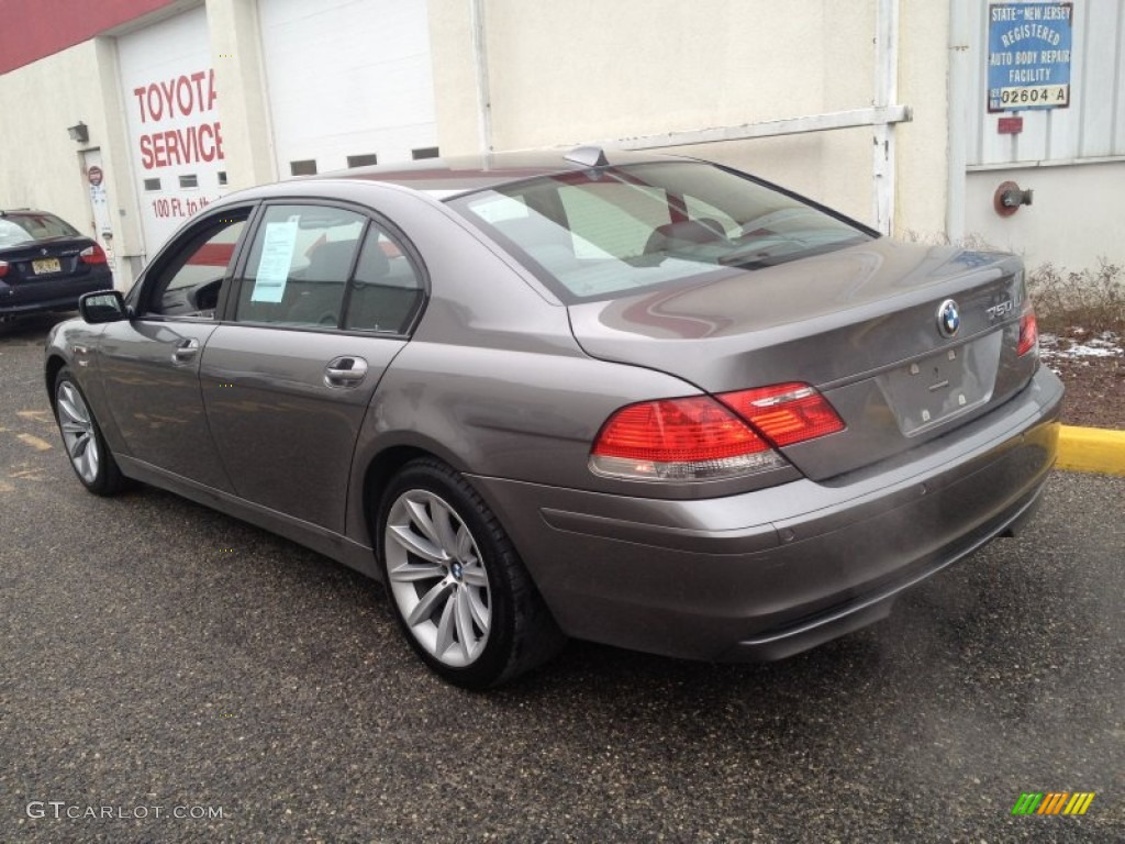 Titanium Grey Metallic 2007 BMW 7 Series 750Li Sedan Exterior Photo #76839219
