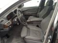 2007 BMW 7 Series Flannel Grey Interior Front Seat Photo