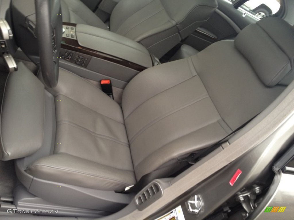 2007 7 Series 750Li Sedan - Titanium Grey Metallic / Flannel Grey photo #17