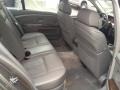 2007 BMW 7 Series Flannel Grey Interior Rear Seat Photo