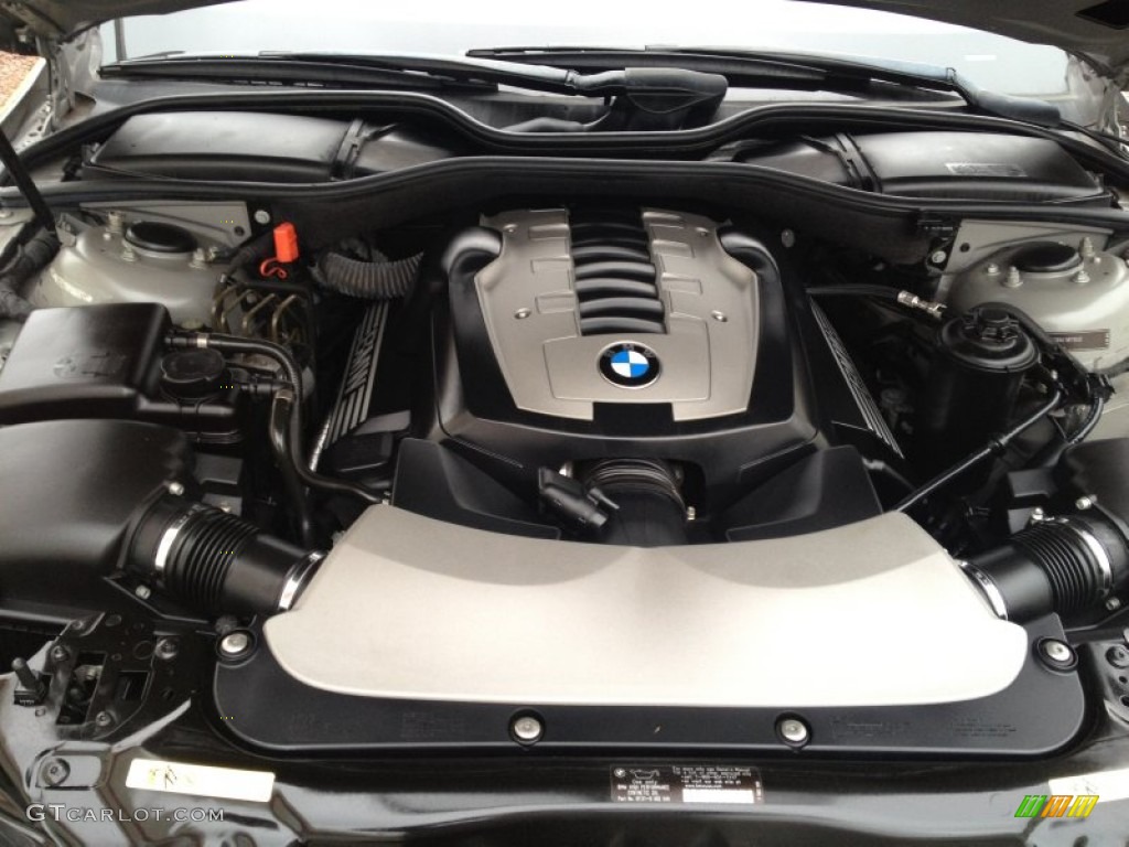 2007 BMW 7 Series 750Li Sedan 4.8 Liter DOHC 32-Valve VVT V8 Engine Photo #76839858