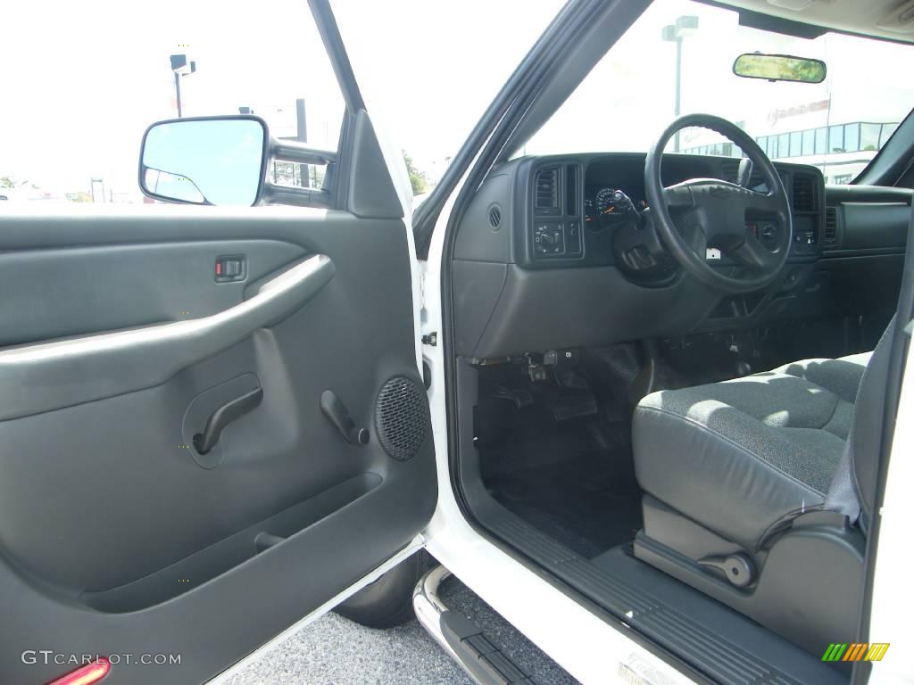 2006 Silverado 2500HD Extended Cab - Summit White / Dark Charcoal photo #13