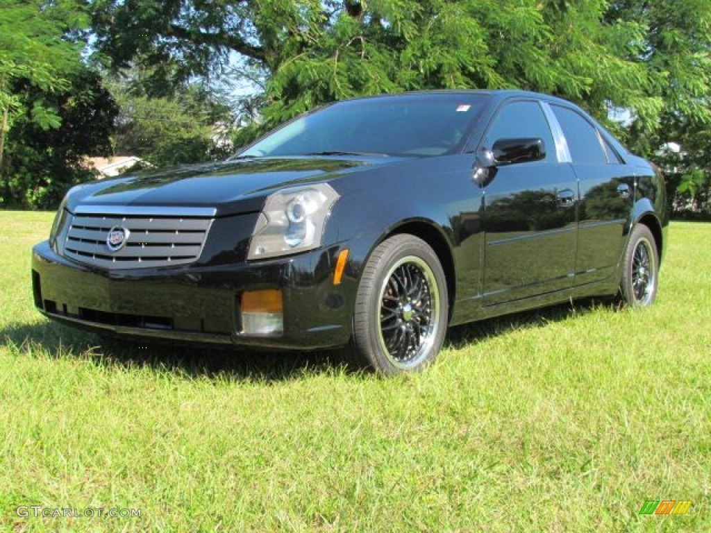 Black Raven 2005 Cadillac CTS Sedan Exterior Photo #76841356