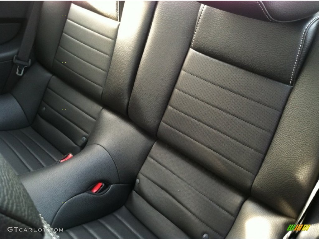 2011 Mustang V6 Premium Coupe - Kona Blue Metallic / Charcoal Black photo #15