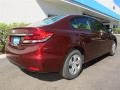 Crimson Red Pearl - Civic LX Sedan Photo No. 3