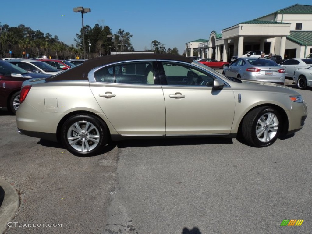 Gold Leaf Metallic 2011 Lincoln MKS FWD Exterior Photo #76841466