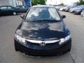 2010 Crystal Black Pearl Honda Civic LX Sedan  photo #10