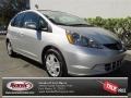 2013 Alabaster Silver Metallic Honda Fit   photo #1