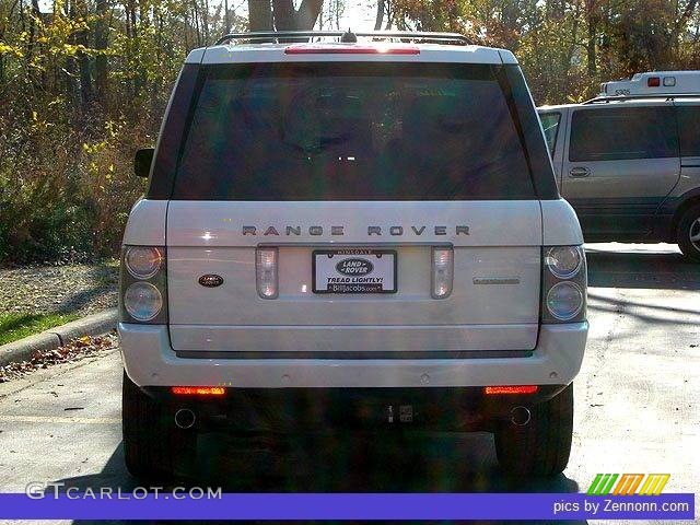 2007 Range Rover Supercharged - Chawton White / Jet Black photo #25