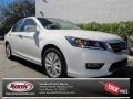 2013 White Orchid Pearl Honda Accord EX Sedan  photo #1