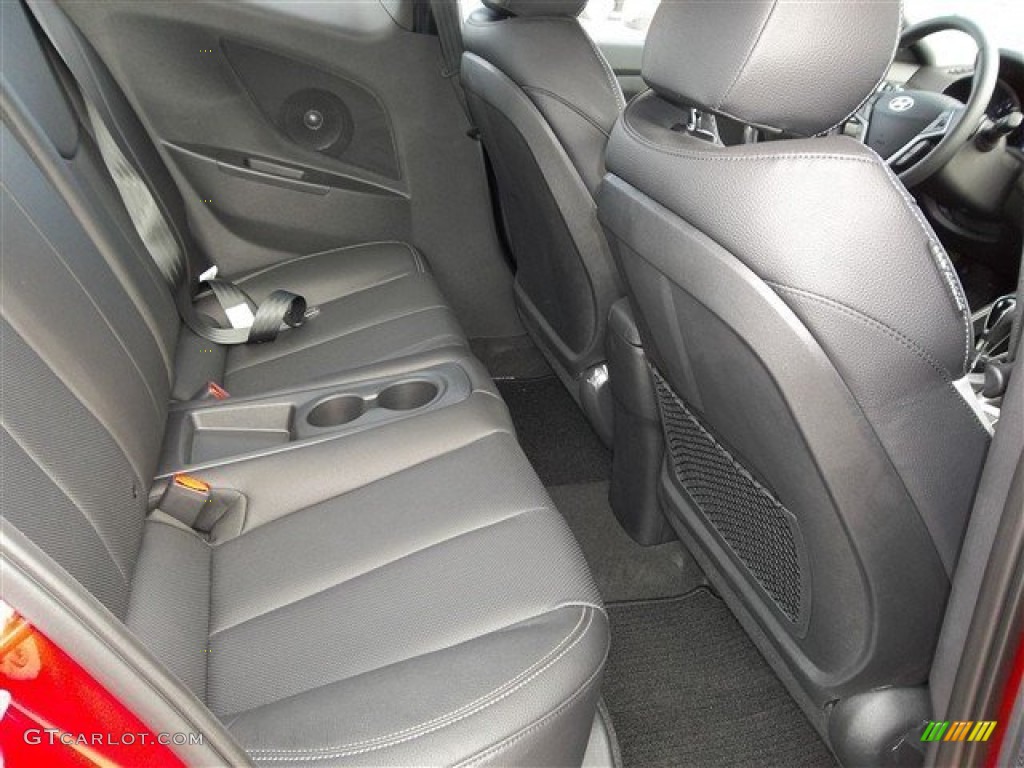 2013 Hyundai Veloster Turbo Rear Seat Photo #76842966
