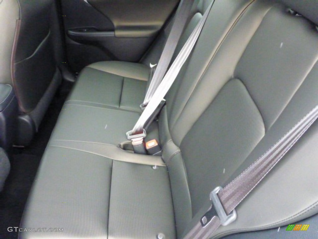 2013 Lexus CT 200h Hybrid Rear Seat Photo #76843830