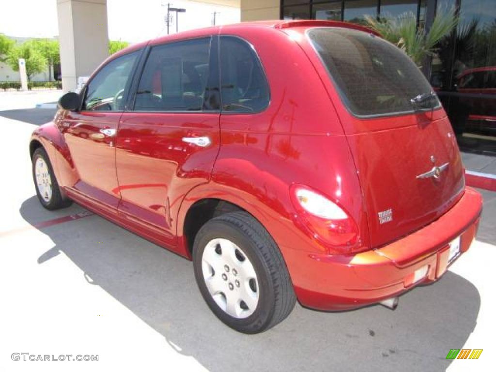 2006 PT Cruiser Touring - Inferno Red Crystal Pearl / Pastel Pebble Beige photo #2