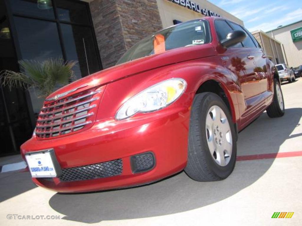 2006 PT Cruiser Touring - Inferno Red Crystal Pearl / Pastel Pebble Beige photo #5