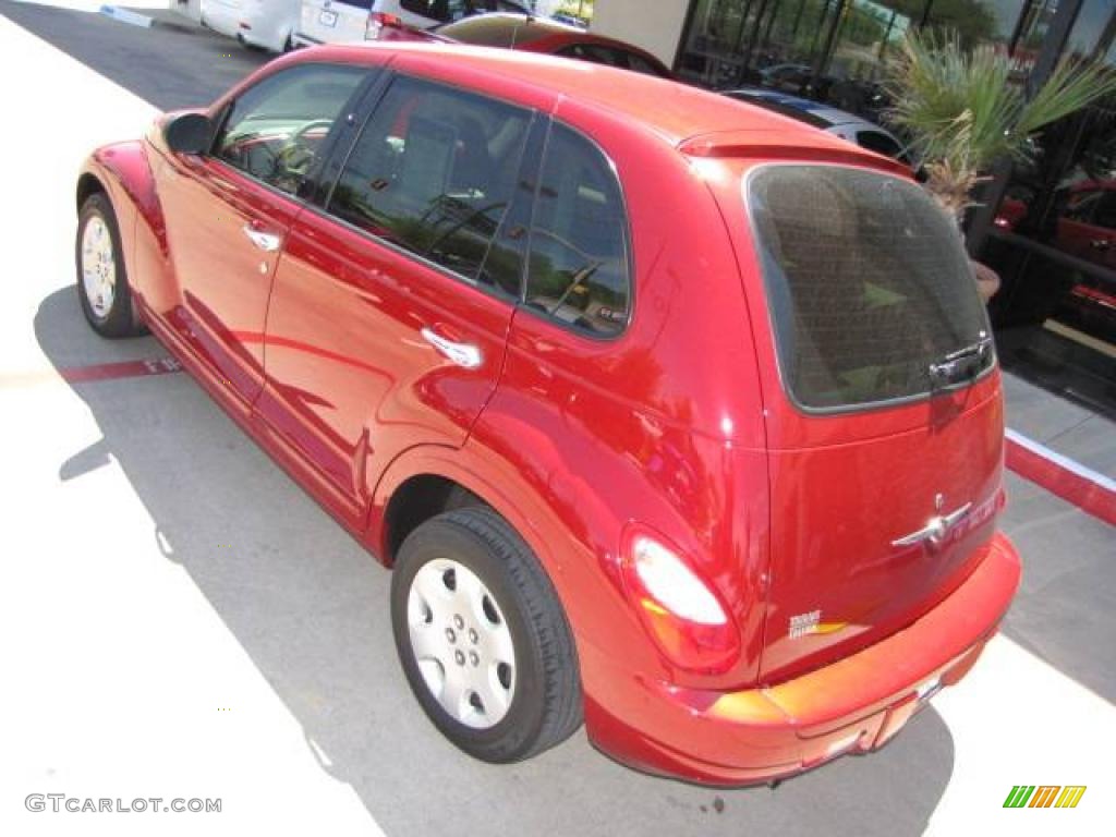 2006 PT Cruiser Touring - Inferno Red Crystal Pearl / Pastel Pebble Beige photo #12